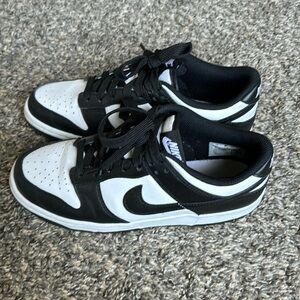 Nike Panda Dunk Low size 7Y (8.5 Women’s)